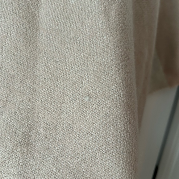 Soia & Kyo Tan and Cream Striped Shawl - Picture 7 of 7